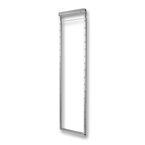 Marco CLICK FIXX ajustable para DISPENSA, acabado gris