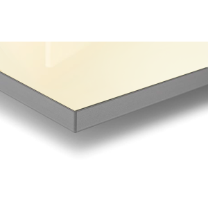 Panel RAUVISIO alto brillo, MAGNOLIA, medida 1300 x 2800mm, espesor 20mm.