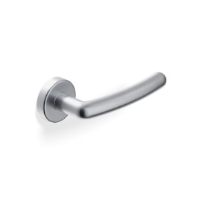 Set de manijas Valli&Valli, Serie SARISSA H 163 con bocallave, diseñado por Valli Workshop, acabado cromo satinado