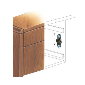 Sistema 270: Montaje lateral para dos cajones