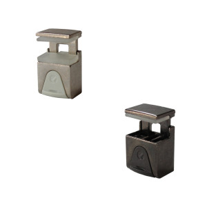 Soporte para entrepaño de vidrio KUBIC 