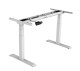 Escritorio elevable de altura ajustable color blanco
