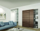 Sistema corredizo COMBINO 45 F HS para 2 puertas de madera