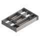 Organizador cubertero Orga-LINE para cajón TANDEM, con ancho mínimo 302 mm