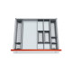Organizador para piezas pequeñas ORGA-LINE para cajón cubertero TANDEMBOX, con ancho de 600 mm
