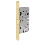 Cerradura Magnética para puerta de recámara, modelo POLARIS 2XT, acabado latón