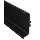 Caja con 5 perfiles de aluminio GOLA C y accesorios opcionales, acabado negro