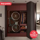 Sistema corredizo REVEGO DUO para puertas plegables e insertables, lado derecho