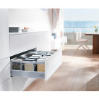 Cajón TANDEMBOX antaro con galería, altura D, color gris