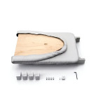 Burro de planchar PRUA plegable para gabinete 