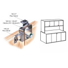 Cilindro para cerradura de 2 puertas de madera