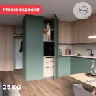 Sistema corredizo CONCEPTA 3 PULL capacidad de carga 25 kg para puertas de madera abatibles e insertables con jaladera