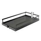 Kit 13 - Extraíble para cocina DISPENSA con 6 entrepaños STYLE para mueble de 300 mm de ancho, acabado antracita