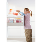 Cajón METABOX altura "D" con doble galería, color blanco crema