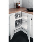 Giratorio para esquina 3/4 ECO TRAY para gabinete de cocina