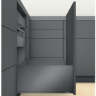 Cajón LEGRABOX pure altura F, color gris orión