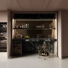 Sistema corredizo plegable FOLDING CONCEPTA 3 PUSH capacidad de carga 25kg, para 4 puertas de madera