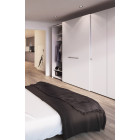 Sistema corredizo coplanar FRONTINO 40 para 2 puertas de madera