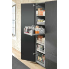 Kit SPACE TOWER LEGRABOX free (Vidrio), color inox