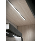 Perfil de aluminio para lámpara MISS, acabado negro | M24