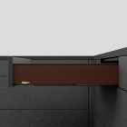 Cajón LEGRABOX altura M, color noble rust