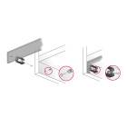 Sistema de unión PLINTH CLIP para fijación de zoclos