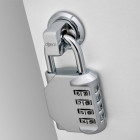 Cerradura Portacandados HASP para montaje en lockers de metal o madera