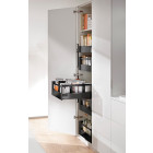 Kit SPACE TOWER TANDEMBOX antaro, color negro terra