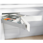 SPACE CORNER TANDEMBOX antaro con SYNCROMOTION, altura M, color gris