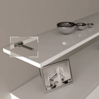 Soporte oculto para entrepaño TRIADE