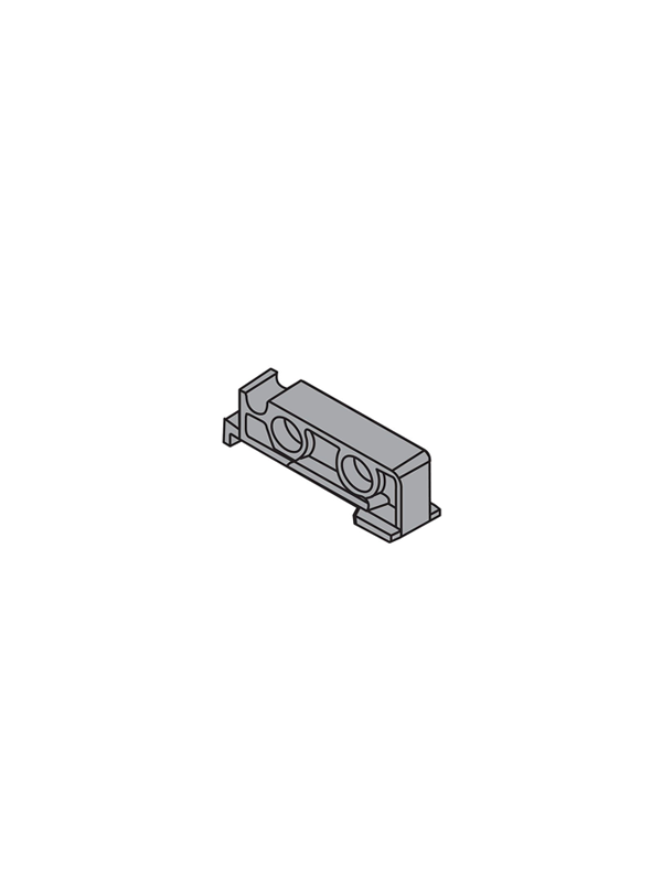 Soporte-guía TANDEM / MOVENTO para entrepaños extraíbles