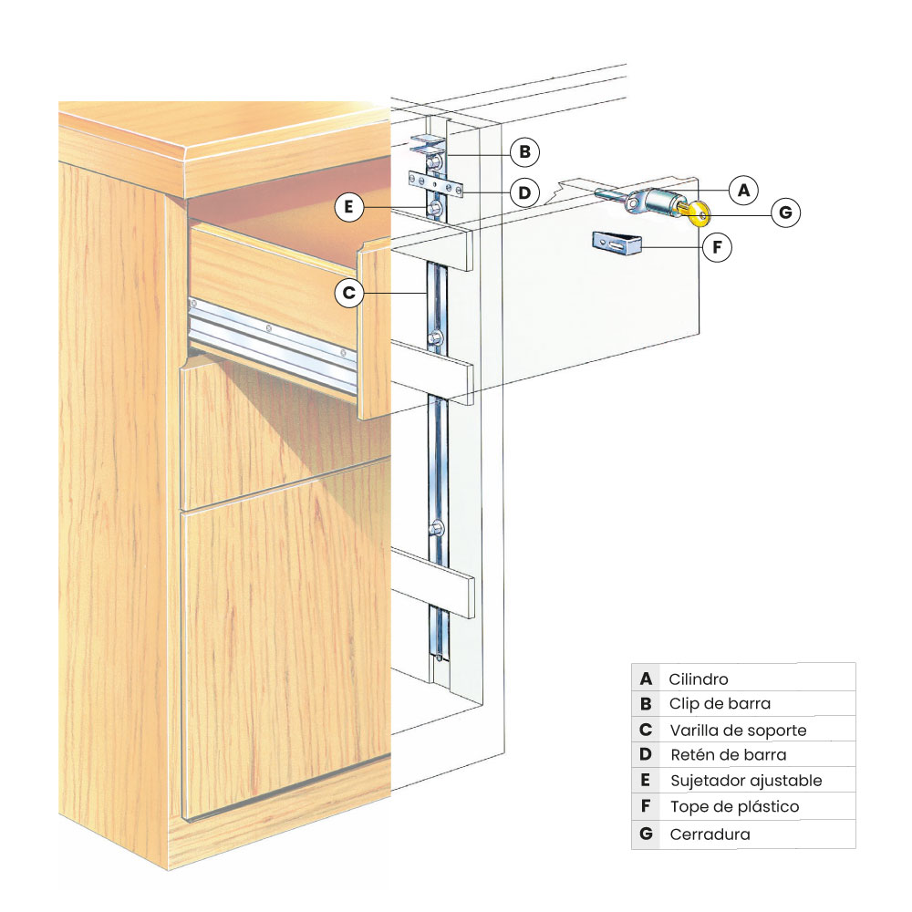 Sistema 101: Montaje Frontal 