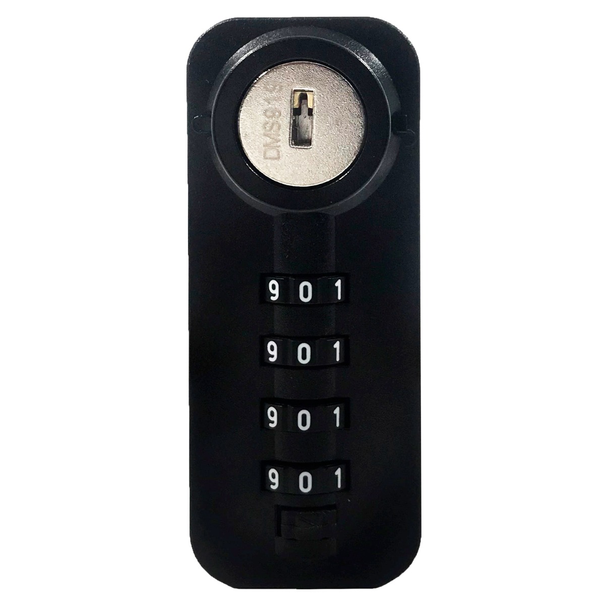 Cerradura DIAL LOCK 57 modo PRIVADO, vertical, derecha/izquierda para madera y metal, acabado NEGRO