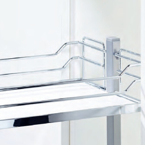 Kit 05 - Extraíble para cocina DISPENSA con 5 entrepaños CLASSIC para mueble de 400mm de ancho