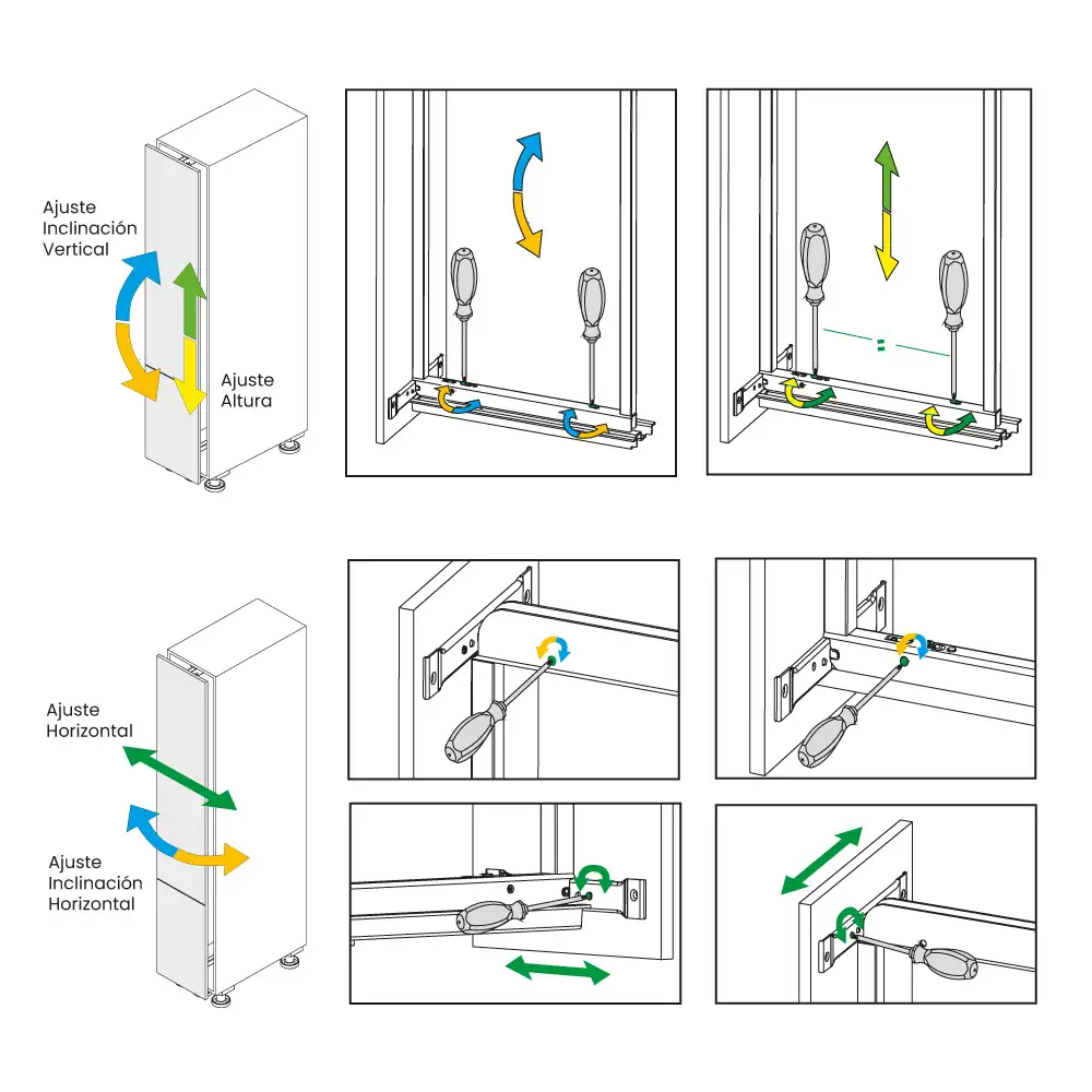 Kit 08 - Extraíble para cocina DISPENSA con 4 entrepaños STYLE, botes contenedores para mueble de 400 mm de ancho