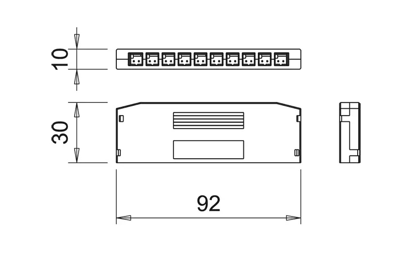 Caja de distribución para lámparas M24