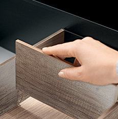 Divisor para marco oganizador cacerolero AMBIA-LINE para cajón LEGRABOX