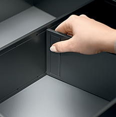 Divisor para marco oganizador cacerolero AMBIA-LINE para cajón LEGRABOX