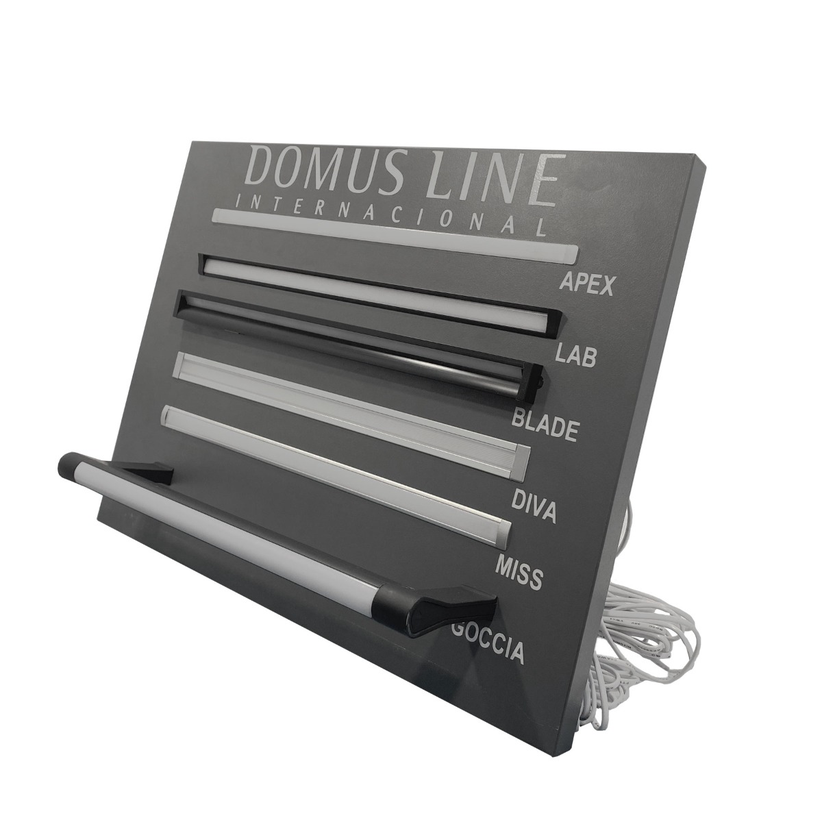 Muestrario de iluminación DOMUS LINE