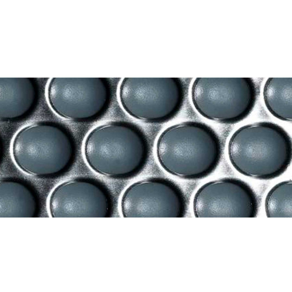 Tapete rígido DROP para bajo fregadero, medida 1200 mm X 580 mm, color gris/inox