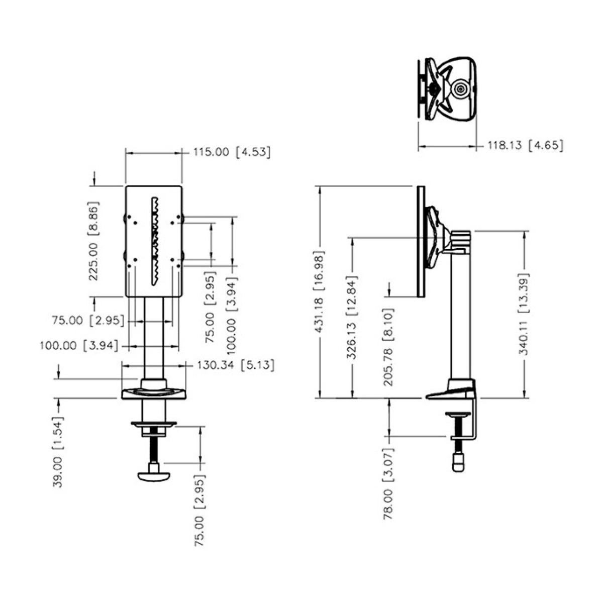 Brazo porta monitor EASYFLY