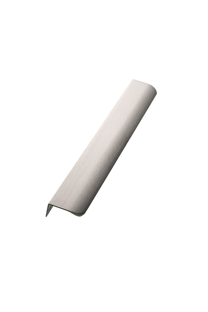 Jaladera recta Edge Round, long. 160 mm, acabado Inox