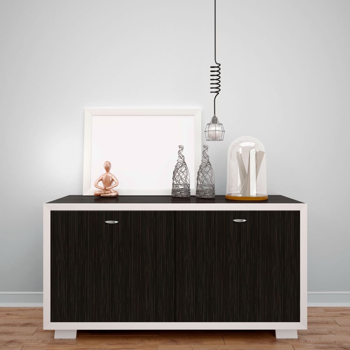 Chapa precompuesta de EBANO AMMARA(10.42) Largo de 2.50m