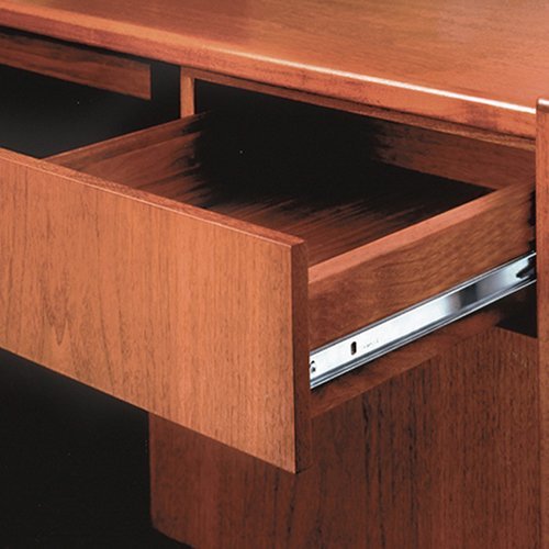 Corredera Accuride C2132 para cajón de madera de uso ligero de extensión 3/4, para montaje lateral, capacidad 34 kg