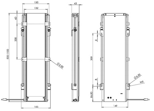 Elevador para pantalla WR para televisores de hasta 40
