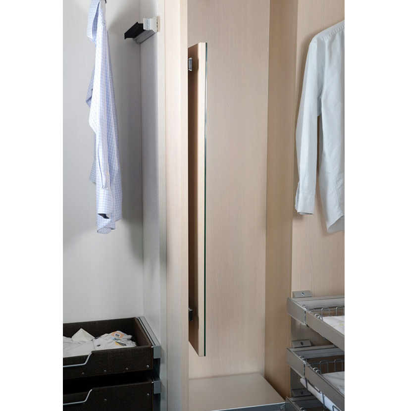 Mecanismo extraíble para espejo