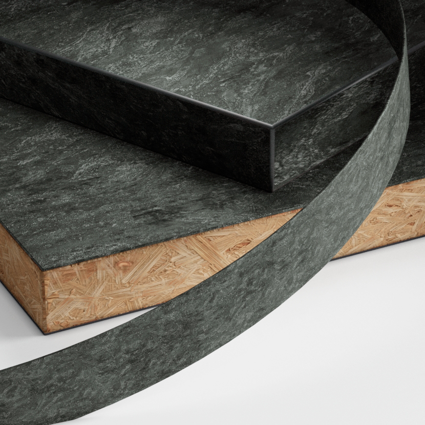 Cubrecanto para panel SYNCRON, longitud 50 m, ancho 22 mm