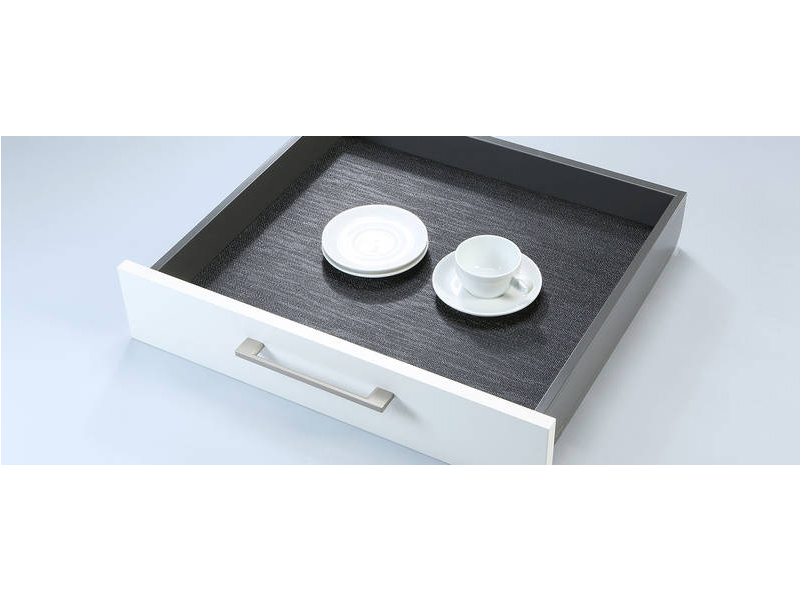 Tapete antideslizante FIBRE, medida 47.5 x 10000 mm, color umbragrey