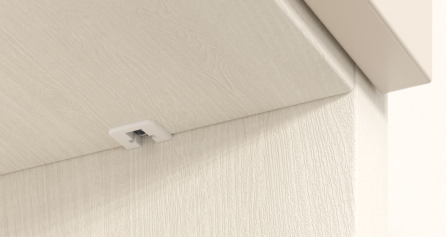 Soporte FLIPPER para entrepaño de mueble