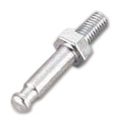 Perno con cuerda M10 para llanta RIGEL, acabado zinc